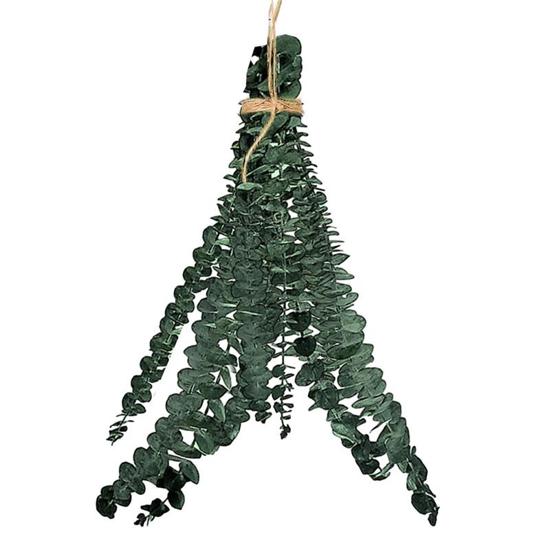 Eucalyptus Preserved - 10PCS ใบยูคาลิปตัสจริงแห้งธรรมชาติสด Forever Eucalyptus สาขา Preserved