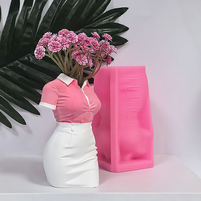 แม่พิมพ์ซิลิโคนรูปทรงกระโปรงคน - Florist Supply Vases บทวิจารณ์และราคา