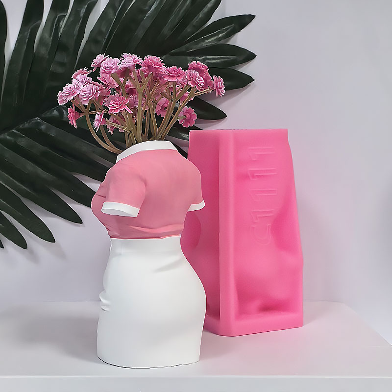 แม่พิมพ์ซิลิโคนรูปทรงกระโปรงคน - Florist Supply Vases บทวิจารณ์และราคา