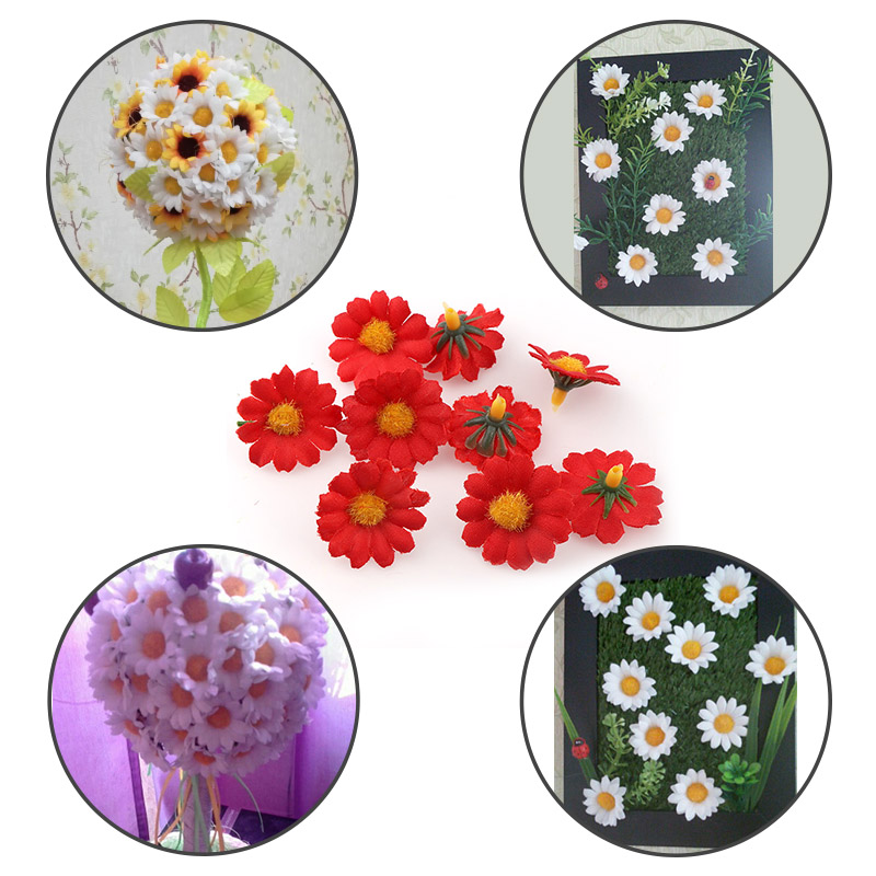 100 ชิ้น/ล็อต ดอกเดซี่จิ๋ว 2.5 - Florist Supply Bulk บทวิจารณ์และราคา