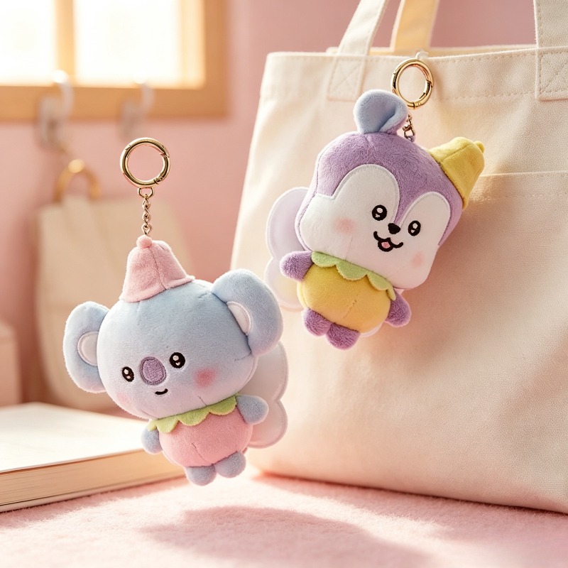 พวงกุญแจตุ๊กตาผ้าซีรีส์ดอกซากุ - Supply Florist บทวิจารณ์และราคา