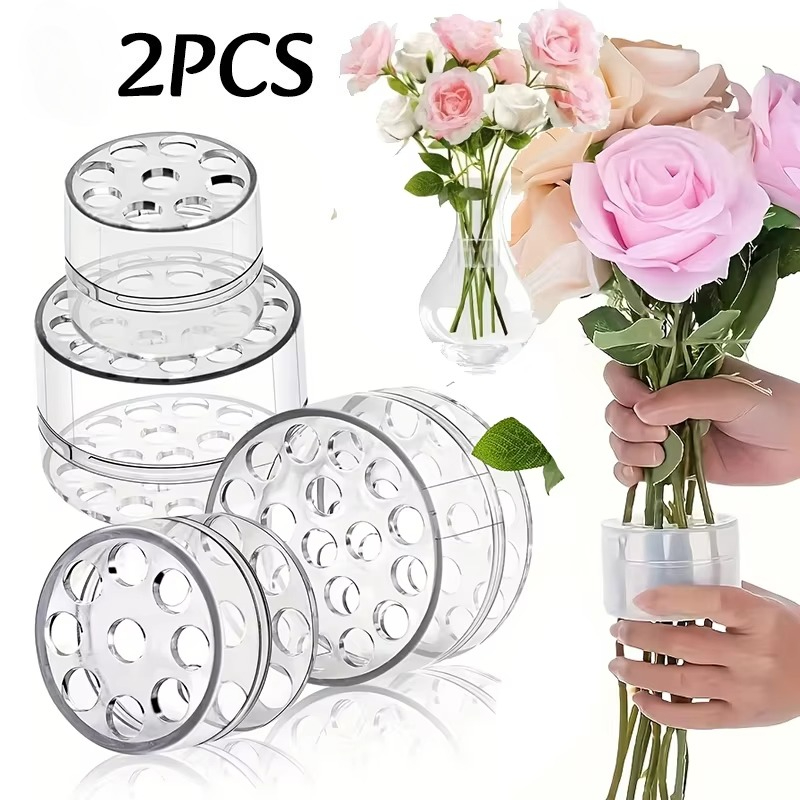 2 ชิ้น ที่จัดดอกไม้แบบเกลียว ใ - Florist Supply Vases บทวิจารณ์และราคา